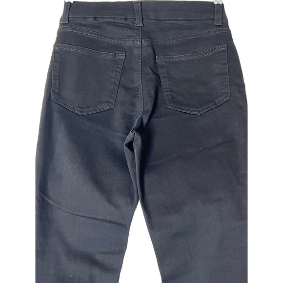 NWT D & Co. Women's Black Straight-Leg Jeans Size 6 Goth - Picture 5 of 11